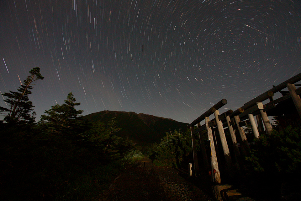 星空観測 おんたけ王滝村